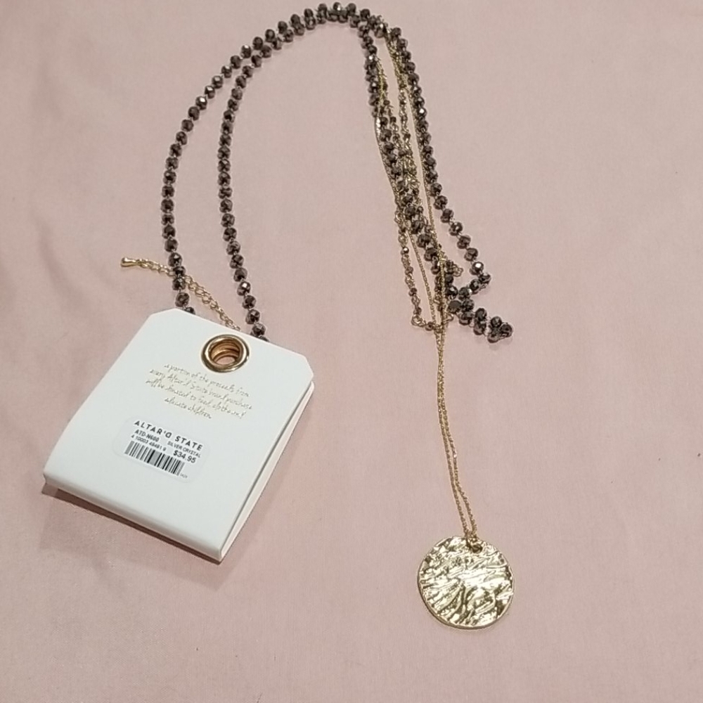 Altrd State pendent necklace NWT